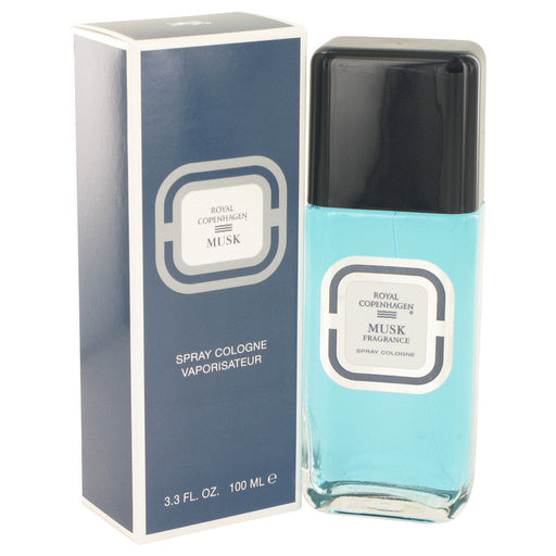 ROYAL COPENHAGEN MUSK by Royal Copenhagen Cologne Spray 3.3 oz for Men - PerfumeOutlet.com