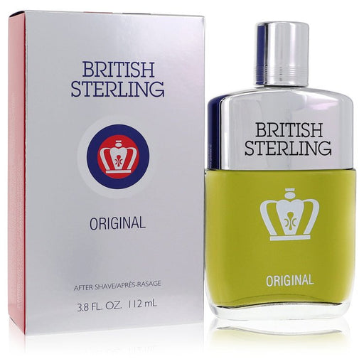BRITISH STERLING by Dana After Shave 3.8 oz for Men - PerfumeOutlet.com