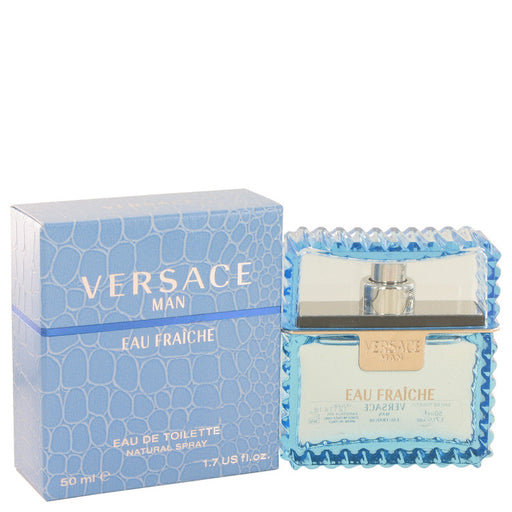 Versace Man by Versace Eau Fraiche Eau De Toilette Spray for Men - PerfumeOutlet.com