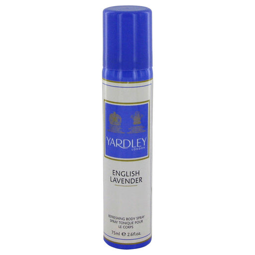 English Lavender by Yardley London Refreshing Body Spray (Unisex) 2.6 oz for Women - PerfumeOutlet.com