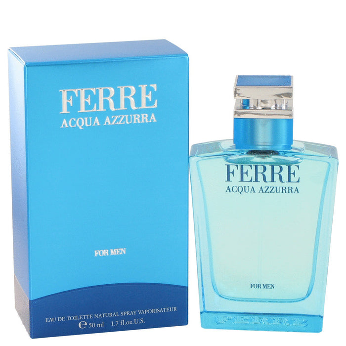 Ferre Acqua Azzurra by Gianfranco Ferre Eau De Toilette Spray for Men - PerfumeOutlet.com