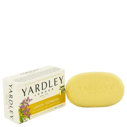 Yardley London Soaps by Yardley London Lemon Verbena Naturally Moisturizing Bath Bar 4.25 oz for Women - PerfumeOutlet.com