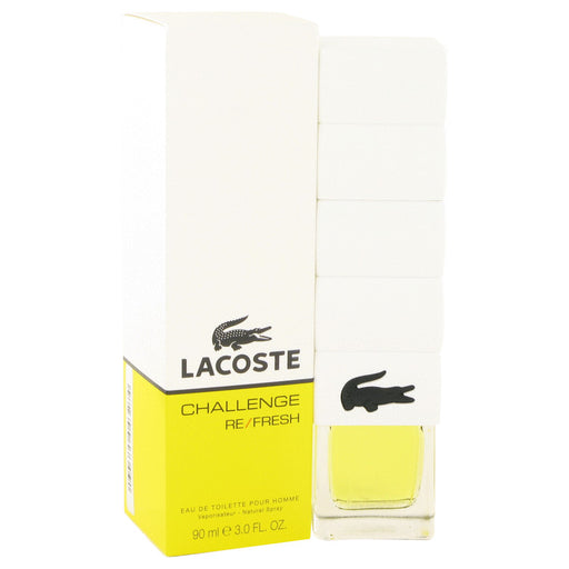 Lacoste Challenge Refresh by Lacoste Eau De Toilette Spray 3 oz for Men - PerfumeOutlet.com