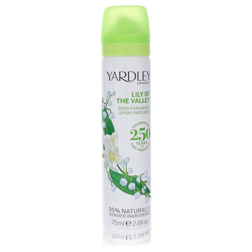 Lily of The Valley Yardley by Yardley London Body Spray 2.6 oz for Women - PerfumeOutlet.com