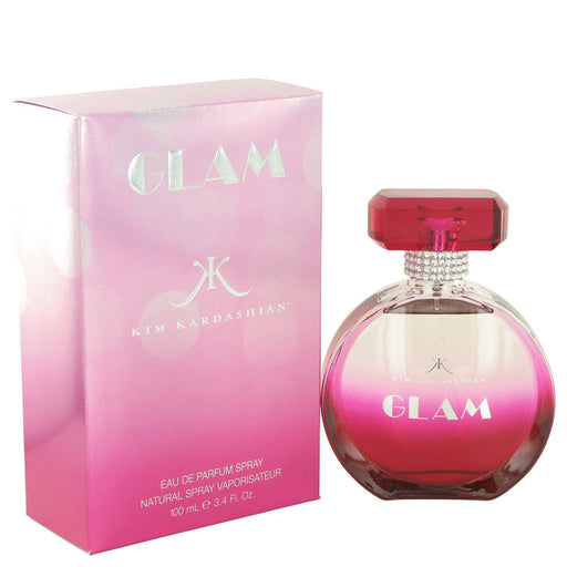 Kim Kardashian Glam by Kim Kardashian Eau De Parfum Spray 3.4 oz for Women - PerfumeOutlet.com