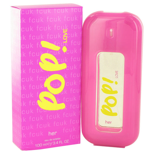 FCUK Pop Love by French Connection Eau De Toilette Spray 3.4 oz for Women - PerfumeOutlet.com