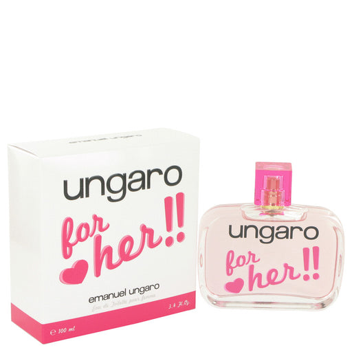 Ungaro For Her by Ungaro Eau De Toilette Spray 3.4 oz for Women - PerfumeOutlet.com