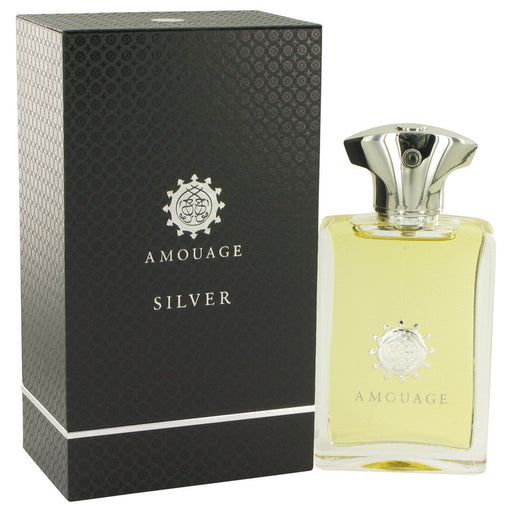 Amouage Silver by Amouage Eau De Parfum Spray 3.4 oz for Men - PerfumeOutlet.com