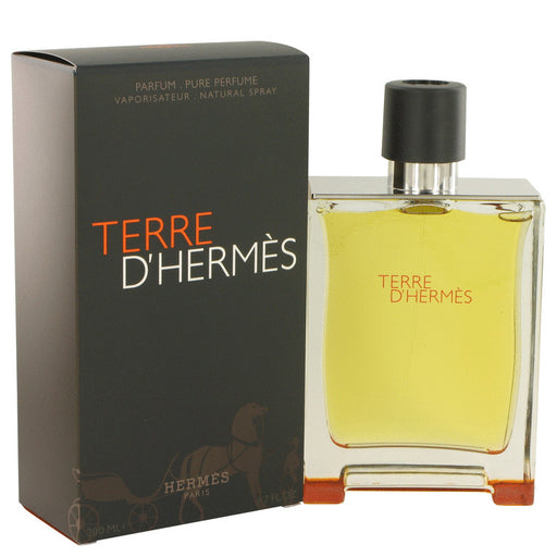 Terre D'Hermes by Hermes Pure Perfume Spray 6.7 oz for Men - PerfumeOutlet.com