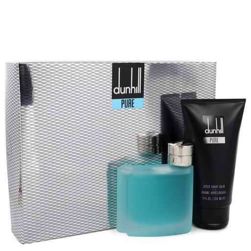 Dunhill Pure by Alfred Dunhill Gift Set -- 2.5 oz Eau De Toilette Spray + 5 oz After Shave Balm for Men - PerfumeOutlet.com