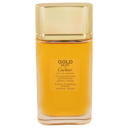 Must De Cartier Gold by Cartier Eau De Parfum Spray 3.3 oz for Women - PerfumeOutlet.com