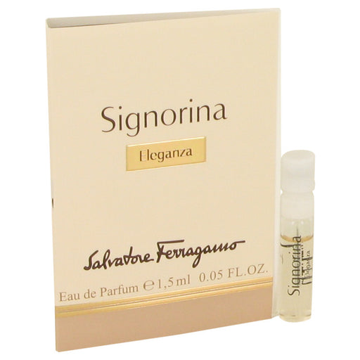 Signorina Eleganza by Salvatore Ferragamo Vial (sample) .05 oz for Women - PerfumeOutlet.com
