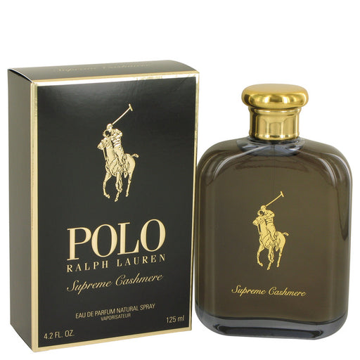 Polo Supreme Cashmere by Ralph Lauren Eau De Parfum Spray 4.2 oz for Men - PerfumeOutlet.com