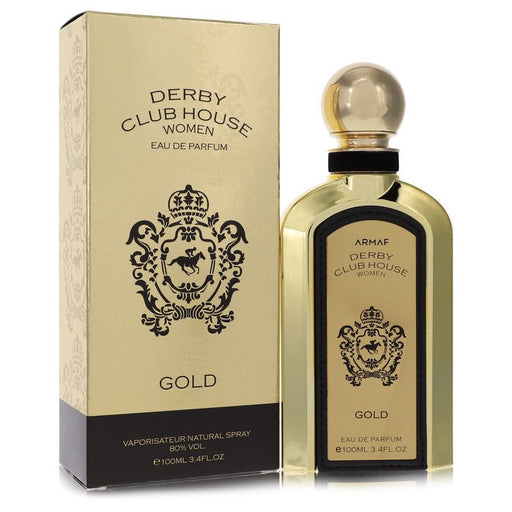 Armaf Derby Club House Gold by Armaf Eau De Parfum Spray 3.4 oz for Women - PerfumeOutlet.com