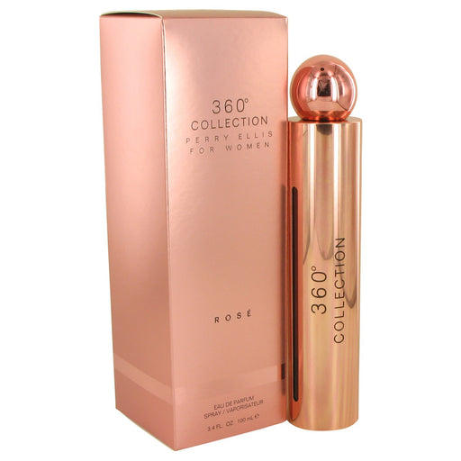 Perry Ellis 360 Collection Rose by Perry Ellis Eau De Parfum Spray 3.4 oz for Women - PerfumeOutlet.com