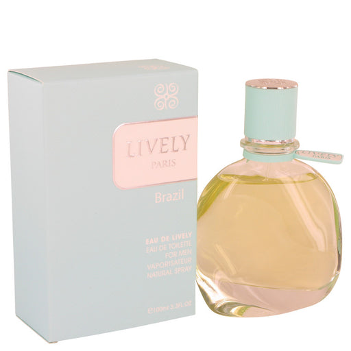 Eau De Lively Brazil by Parfums Lively Eau De Toilette Spray 3.3 oz for Men - PerfumeOutlet.com