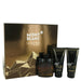 Montblanc Legend Night by Mont Blanc Gift Set -- 3.3 oz Eau De Parfum Spray + 3.3 oz After Shave Balm + 3.3 oz Shower Gel for Men - PerfumeOutlet.com