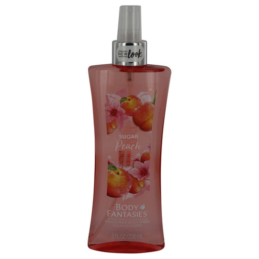Body Fantasies Signature Sugar Peach by Parfums De Coeur Body Spray 8 oz for Women - PerfumeOutlet.com