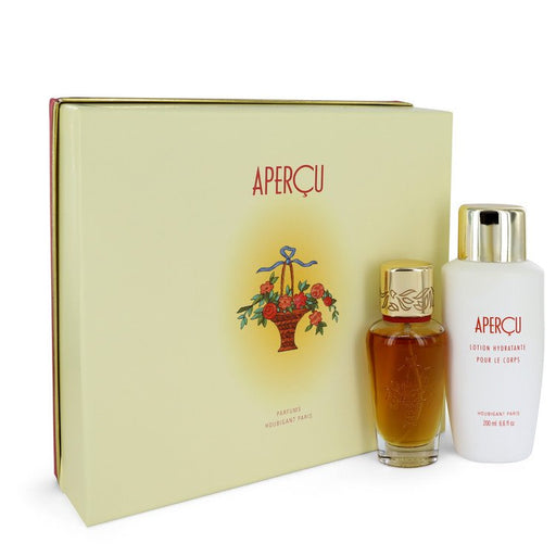 APERCU by Houbigant Gift Set -- 1.7 oz Eau De Toilette Spray + 6.7 oz Body Lotion for Women - PerfumeOutlet.com
