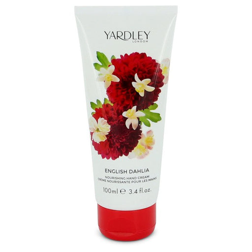 English Dahlia by Yardley London Hand Cream 3.4 oz  for Women - PerfumeOutlet.com