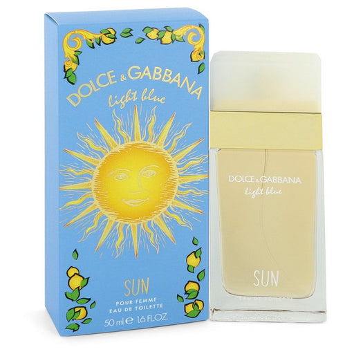 Light Blue Sun by Dolce & Gabbana Eau De Toilette Spray 1.7 oz for Women - PerfumeOutlet.com