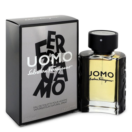 Salvatore Ferragamo Uomo by Salvatore Ferragamo Eau De Toilette Spray for Men - PerfumeOutlet.com