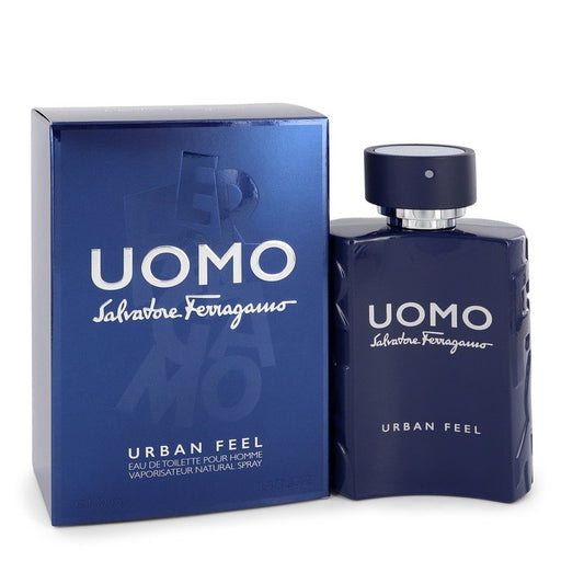 Salvatore Ferragamo Uomo Urban Feel by Salvatore Ferragamo Eau De Toilette Spray 3.4 oz for Men - PerfumeOutlet.com
