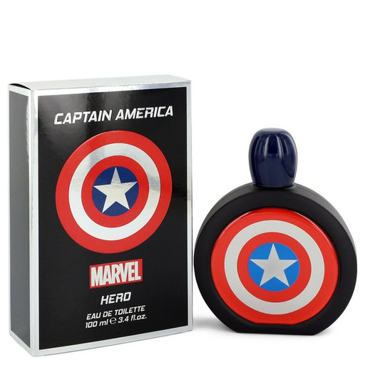 Captain America Hero by Marvel Eau De Toilette Spray 3.4 oz for Men - PerfumeOutlet.com