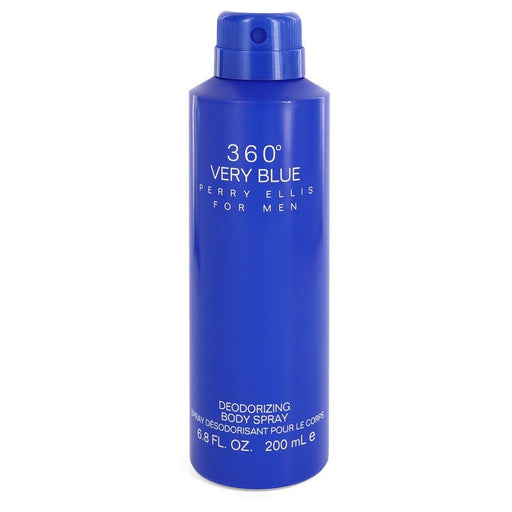 Perry Ellis 360 Very Blue by Perry Ellis Body Spray (unboxed) 6.8 oz  for Men - PerfumeOutlet.com
