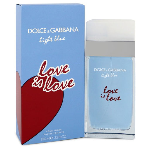 Light Blue Love Is Love by Dolce & Gabbana Eau De Toilette Spray 3.3 oz for Women - PerfumeOutlet.com