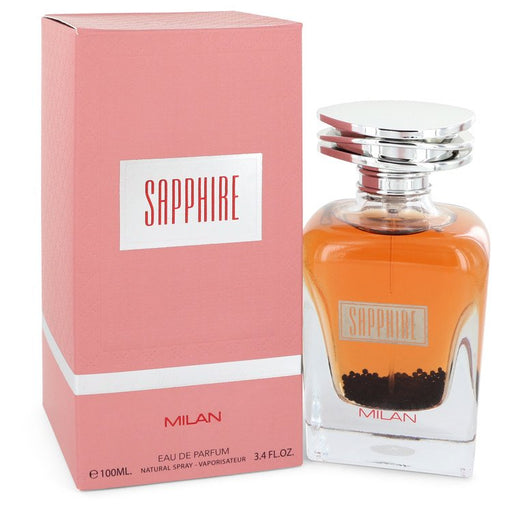 Sapphire Milan by Milan Parfums Eau De Parfum Spray 3.4 oz for Women - PerfumeOutlet.com