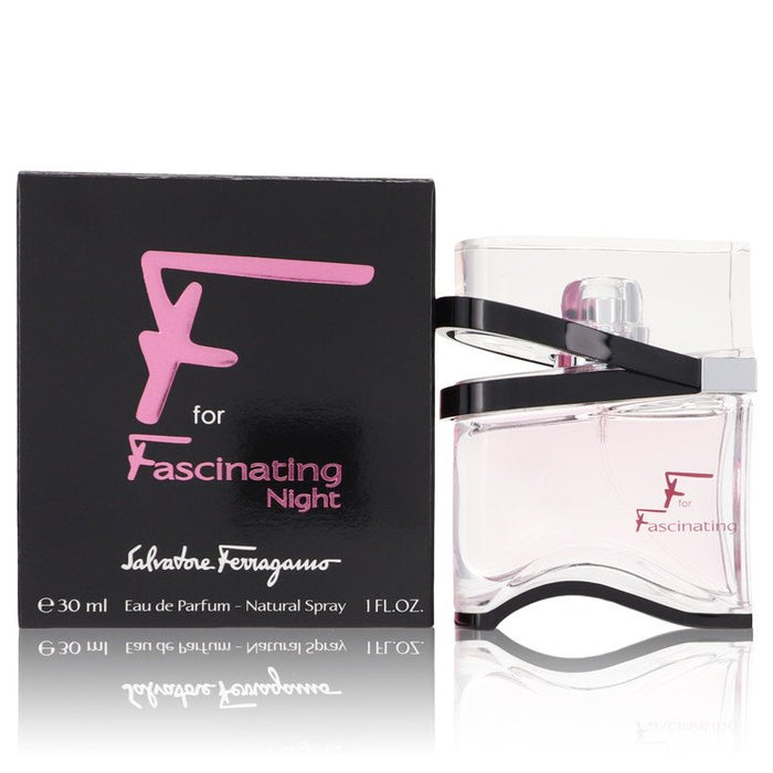 F for Fascinating Night by Salvatore Ferragamo Eau De Parfum Spray 1 oz for Women