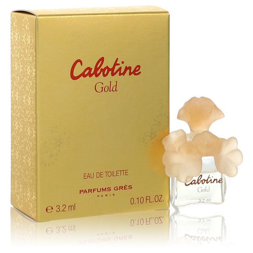 Cabotine Gold by Parfums Gres Mini EDP .10 oz for Women - PerfumeOutlet.com
