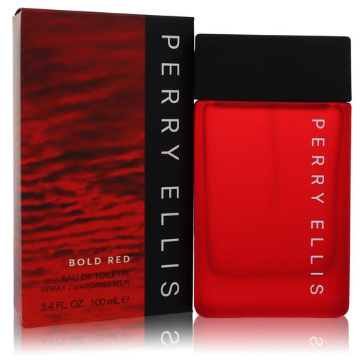 Perry Ellis Bold Red by Perry Ellis Eau De Toilette Spray 3.4 oz for Men - PerfumeOutlet.com