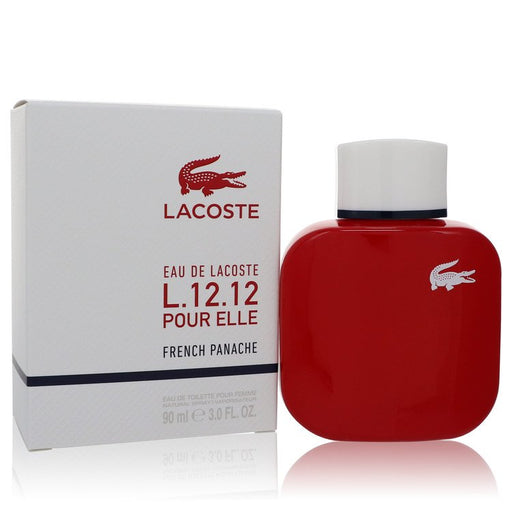 Eau De Lacoste L.12.12 Pour Elle French Panache by Lacoste Eau De Toilette Spray 3 oz for Women - PerfumeOutlet.com
