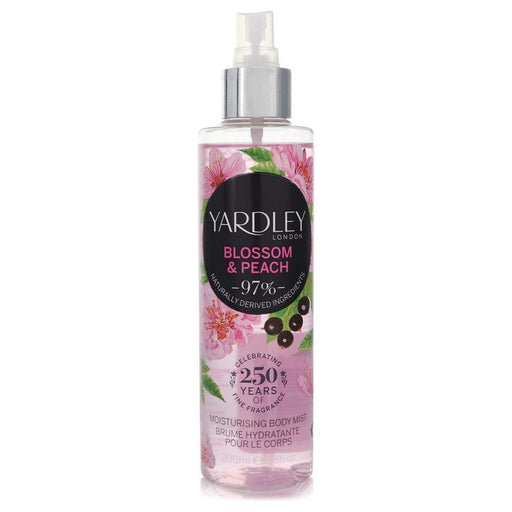 Yardley Blossom & Peach by Yardley London Moisturizing Body Mist (Tester) 6.8 oz for Women - PerfumeOutlet.com