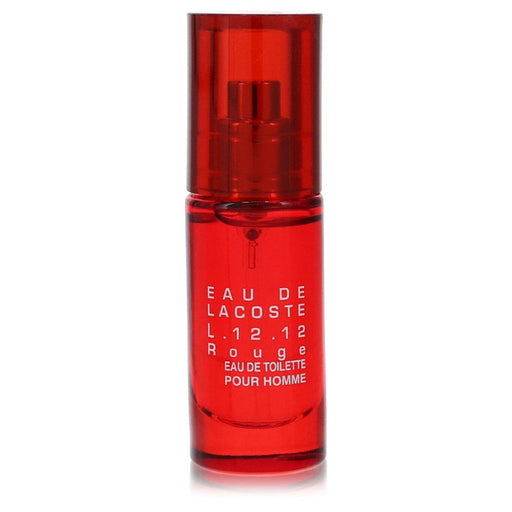 Lacoste Eau De Lacoste L.12.12 Rouge by Lacoste Mini EDT Spray (unboxed) .27 oz for Men - PerfumeOutlet.com