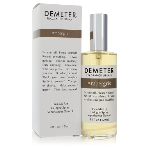 Demeter Ambergris by Demeter Pick Me Up Cologne Spray (Unisex) 4 oz for Men - PerfumeOutlet.com