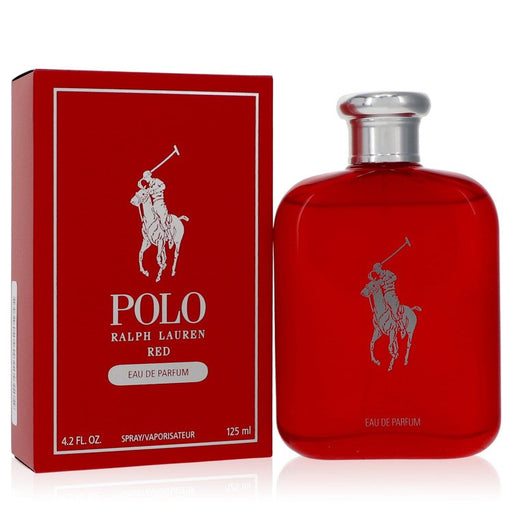 Polo Red by Ralph Lauren Eau De Parfum Spray 4.2 oz for Men - PerfumeOutlet.com