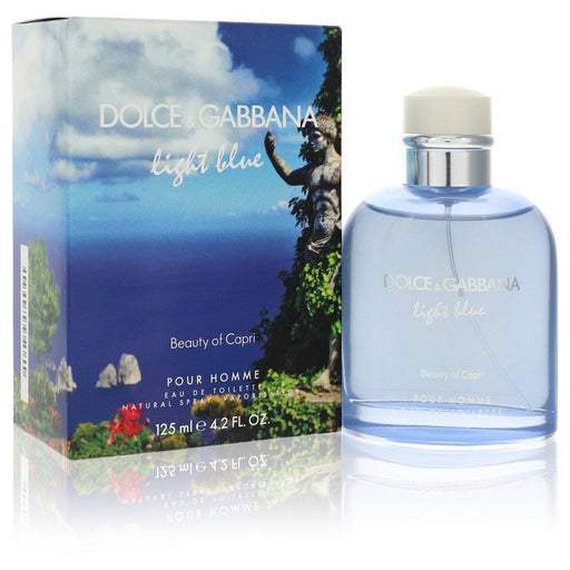 Light Blue Beauty of Capri by Dolce & Gabbana Eau De Toilette Spray 4.2 oz for Men - PerfumeOutlet.com