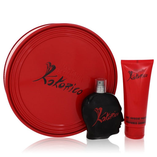 Kokorico by Jean Paul Gaultier Gift Set -- 1.6 oz Eau De Toilette Spray + 3.3 oz Perfumed Shower Gel for Men - PerfumeOutlet.com
