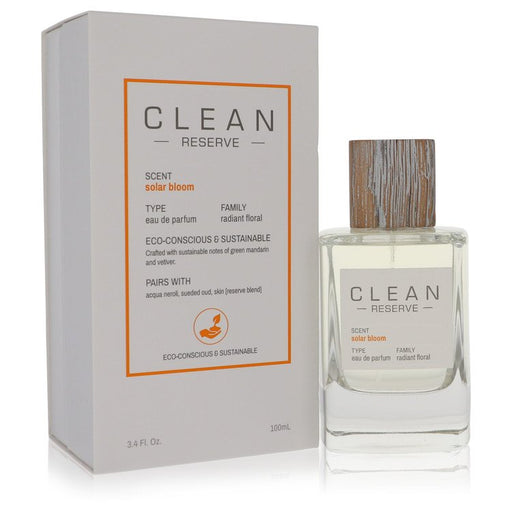 Clean Reserve Solar Bloom by Clean Eau De Parfum Spray (Unisex) 3.4 oz for Women - PerfumeOutlet.com