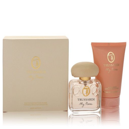 Trussardi My Name by Trussardi Gift Set -- 1.7 oz Eau De Parfum + 3.4 oz Body Lotion for Women - PerfumeOutlet.com