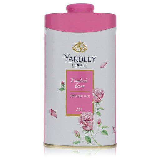 English Rose Yardley by Yardley London Perfumed Talc 8.8 oz for Women - PerfumeOutlet.com