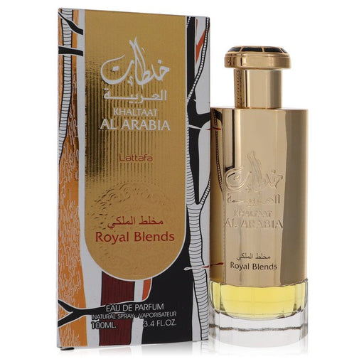 Khaltat Al Arabia by Lattafa Eau De Parfum Spray (Royal Blends) 3.4 oz for Men - PerfumeOutlet.com