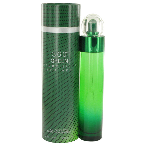 Perry Ellis 360 Green by Perry Ellis Eau De Toilette Spray (unboxed) 3.4 oz for Men - PerfumeOutlet.com