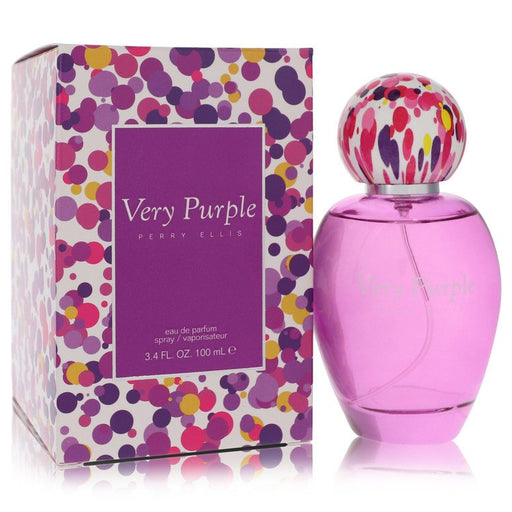 Perry Ellis Very Purple by Perry Ellis Eau De Parfum Spray 3.4 oz for Women - PerfumeOutlet.com