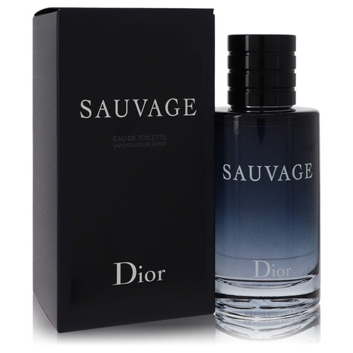 Sauvage by Christian Dior Eau De Toilette Spray (Refillable) 3.4 oz for Men - PerfumeOutlet.com