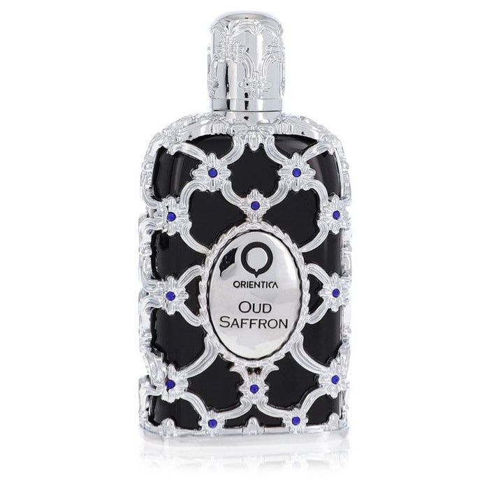 Orientica Oud Saffron by Al Haramain Eau De Parfum Spray (Unisex Unboxed) 2.7 oz for Men