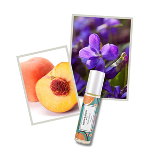 Peach & Violet Perfume Oil